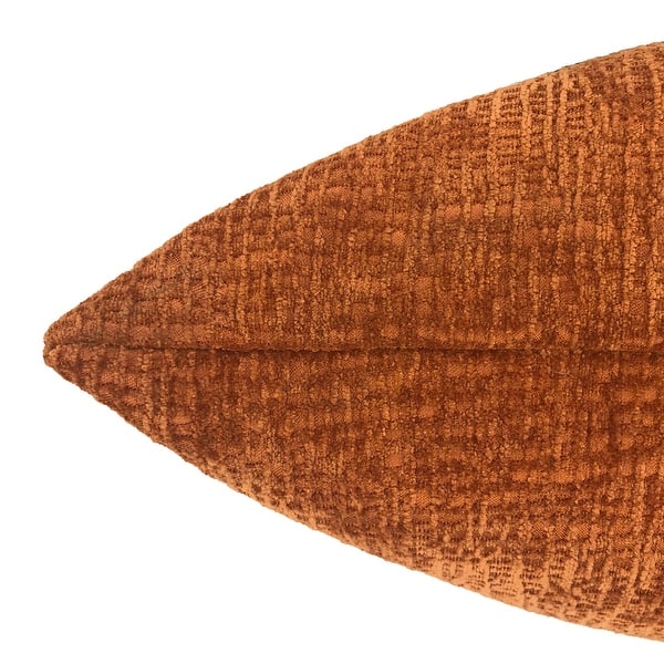 Rodeo Home Kimia Textured Chenille Lumbar Pillow 16"x26" Bed Bath